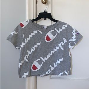 Champion cropped t-shirt
